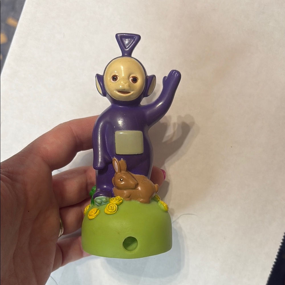 Vintage teletubbies plastic figure